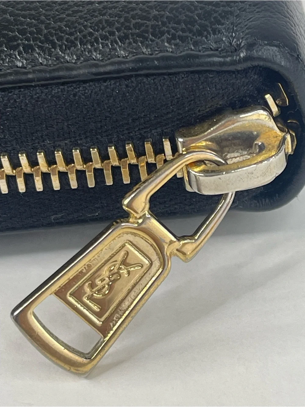 Saint Laurent Zip Around Long Wallet